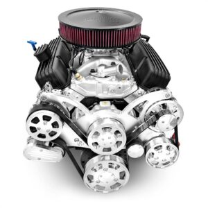 BluePrint Engines B400FKTKX SBC 400/500HP w/ TKX EFI, Pol. Pulley — product image 2 of 3