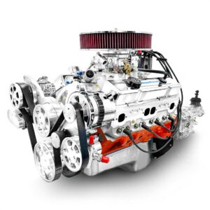 BluePrint Engines B454KTKX SBC 454/563HP w/ TKX, Carbureted, Pol. — product image 1 of 5